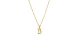 IX B Ice 22K Gold Plated Pendant