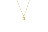 IX D Ice 22K Gold Plated Pendant