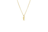 IX E Ice 22K Gold Plated Pendant