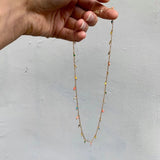 Boheme multicolour Gold Plated Necklace