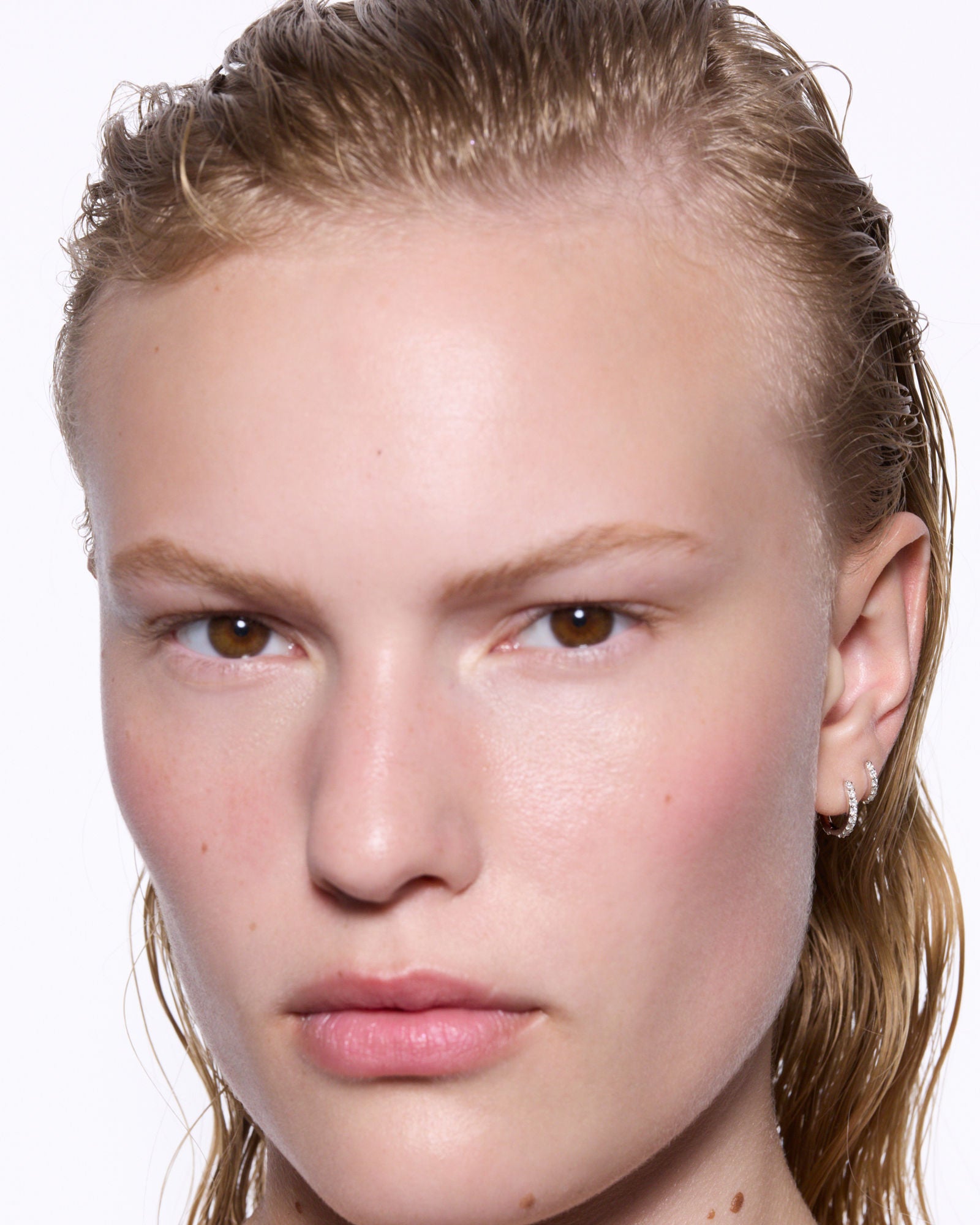Bovary 10 14K Hvidguld Creol m. Lab-Grown Diamanter