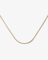 Box Chain 14k Guld Halskæde