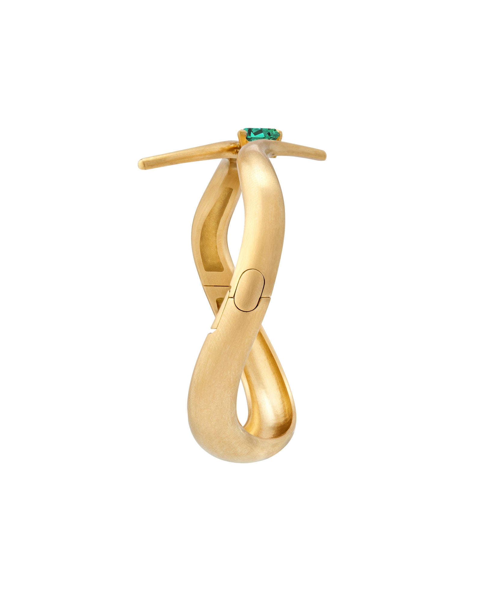 Eboris 18K Gold Bracelet w. Emerald