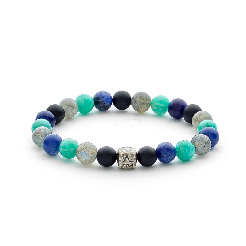 ColorUp Amsterdam 8mm Silver Bracelet