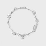 Swedish Spring Silver Necklace
