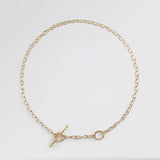 T - Chain 18K Gold Necklace 44cm