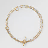 T - Chain 18K Gold Necklace 70cm