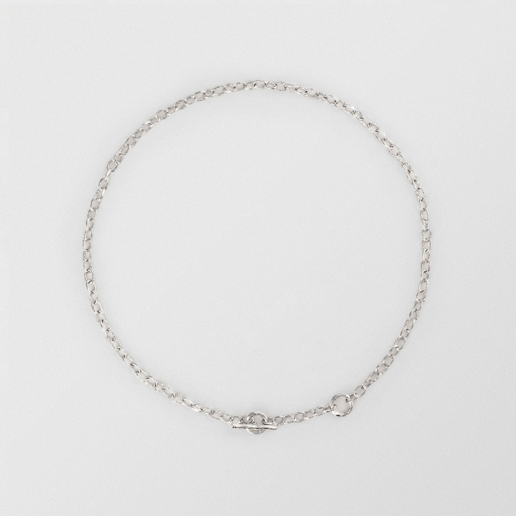 T - Chain Sølv Halskæde