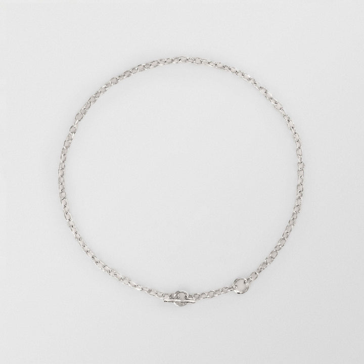 T - Chain Sølv Halskæde