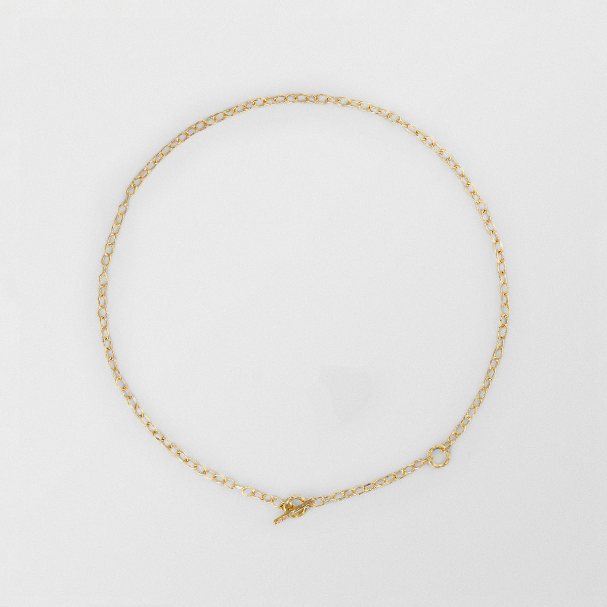 T - Chain 18K Gold Necklace