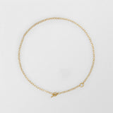 T - Chain 18K Guld Halskæde