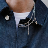 Stella 18K Gold & Silver Necklace