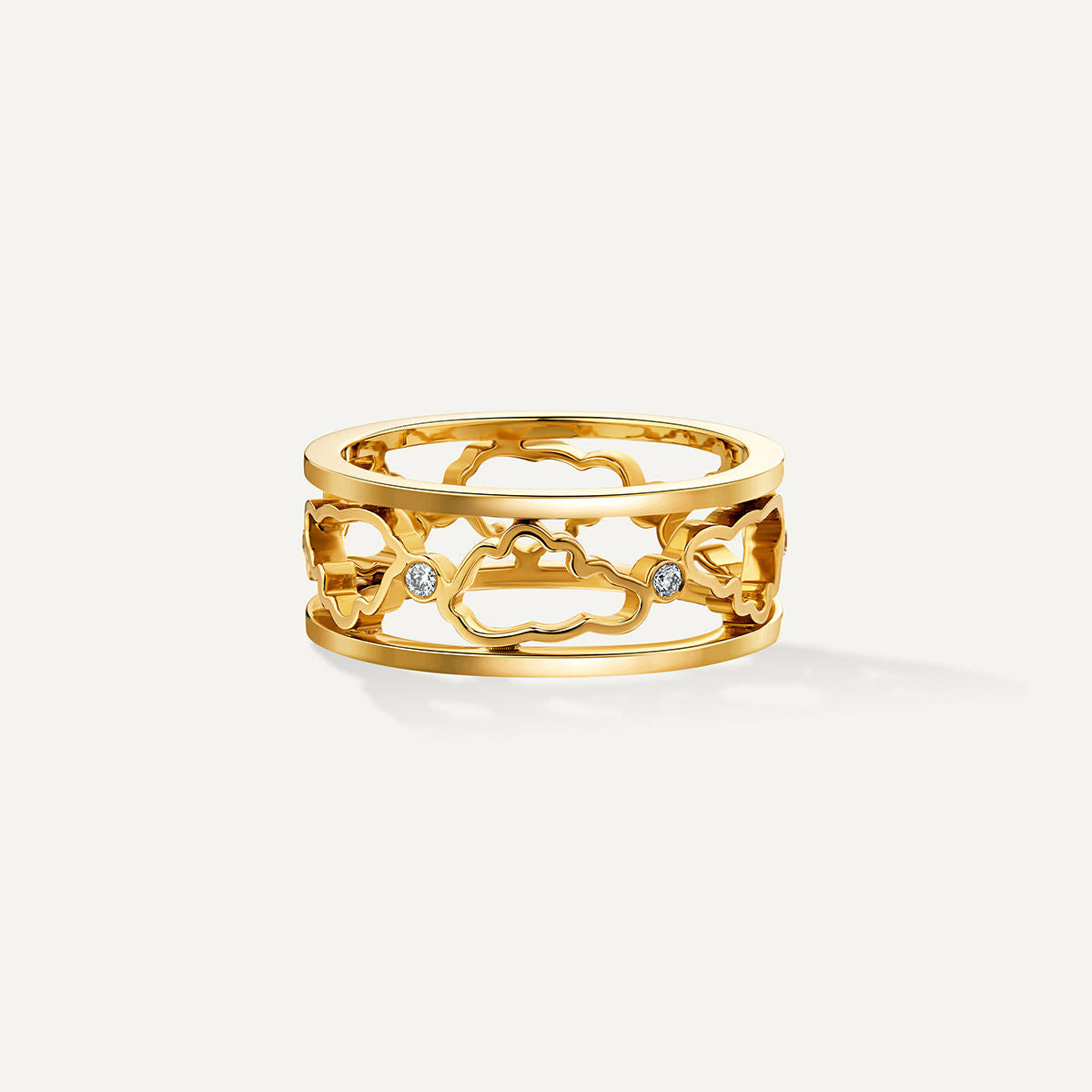 Allusia Love 18K Guld Ring m. Diamanter