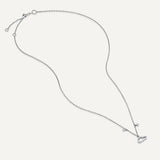 Allusia liebe eine 18k Whitegold Halskette w. Diamanten