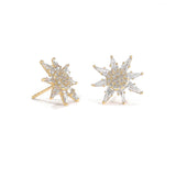 Calypso 14K Gold Studs w. Diamonds