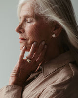 Calypso 14K Gold Studs w. Diamonds