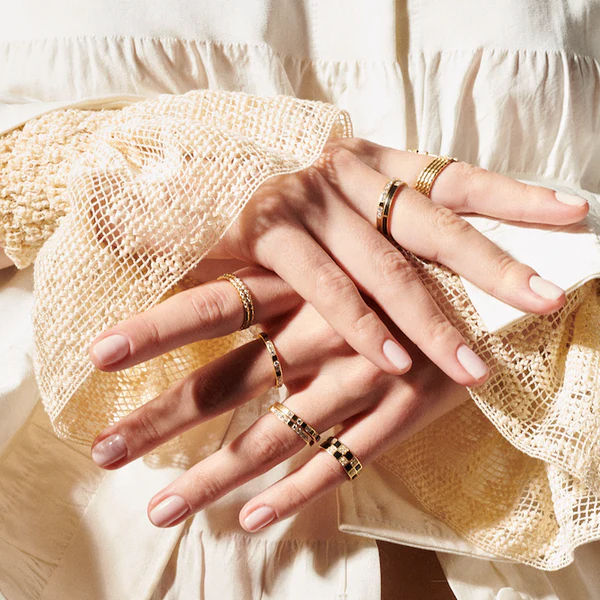 Rêve 18K Gold Ring w. Lab-Grown Diamonds