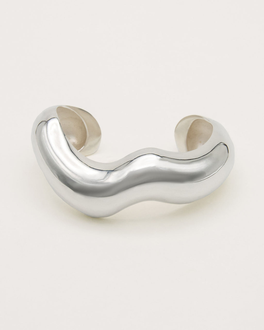 Céo Cuff Silver Bangle