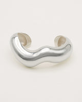 Céo Cuff Silver Bangle