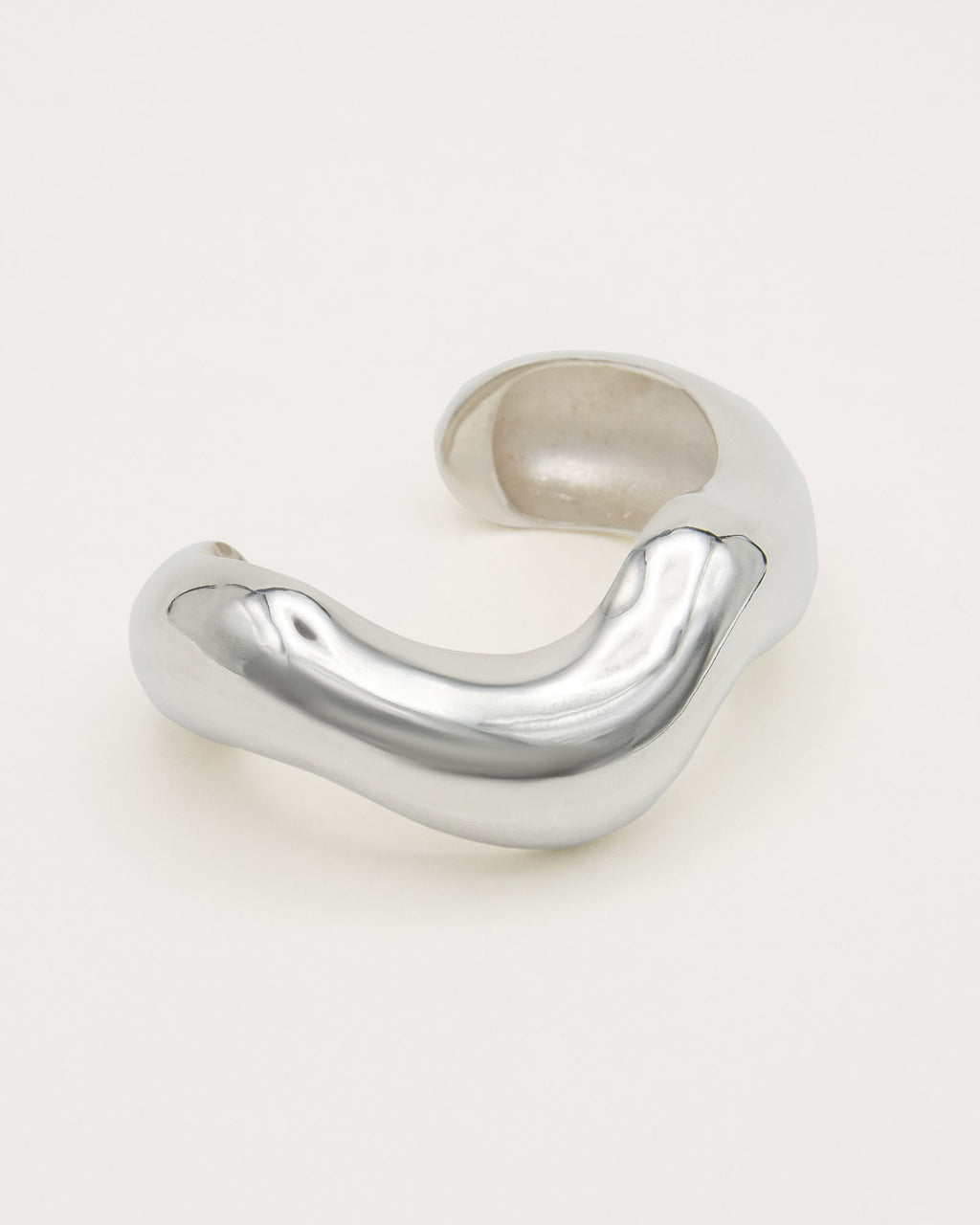Céo Cuff Silver Bangle