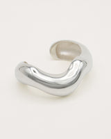 Céo Cuff Silver Bangle