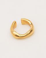 Curvas Forgyldte Earcuff