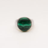 Figura Silver Ring w. Malachite