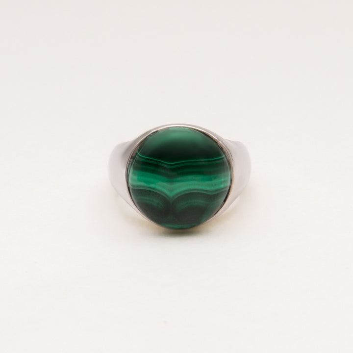 Figura Silver Ring w. Malachite