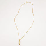 Manaca Large Gold Plated Necklace
