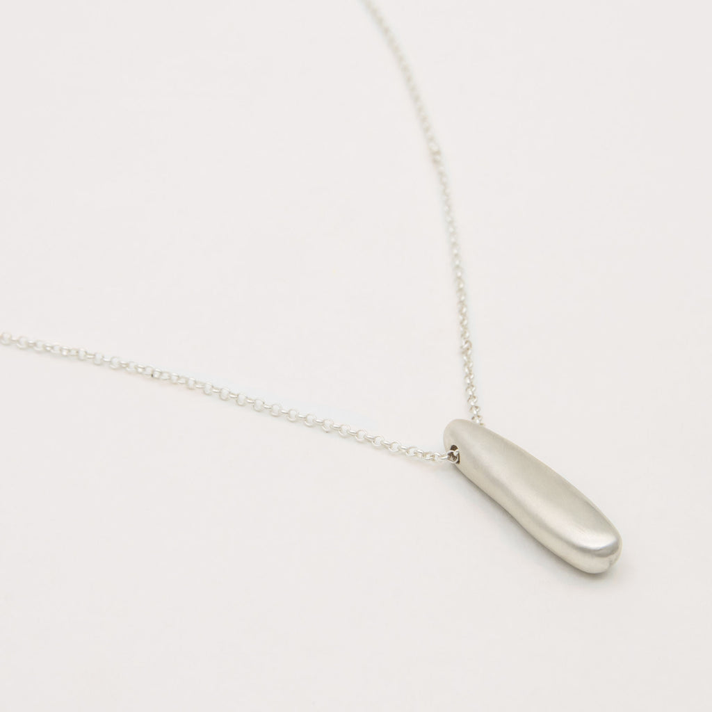 Manaca Large Silver Necklace