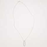 Manaca Large Silver Necklace