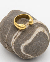 Maré Gold Plated Ring