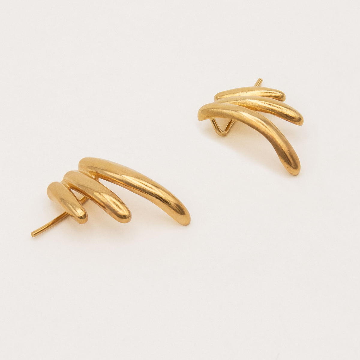 Selva Gold Plated Earrings