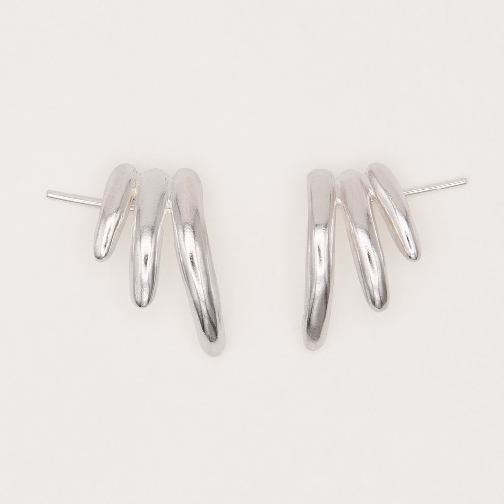 Selva Silver Earrings