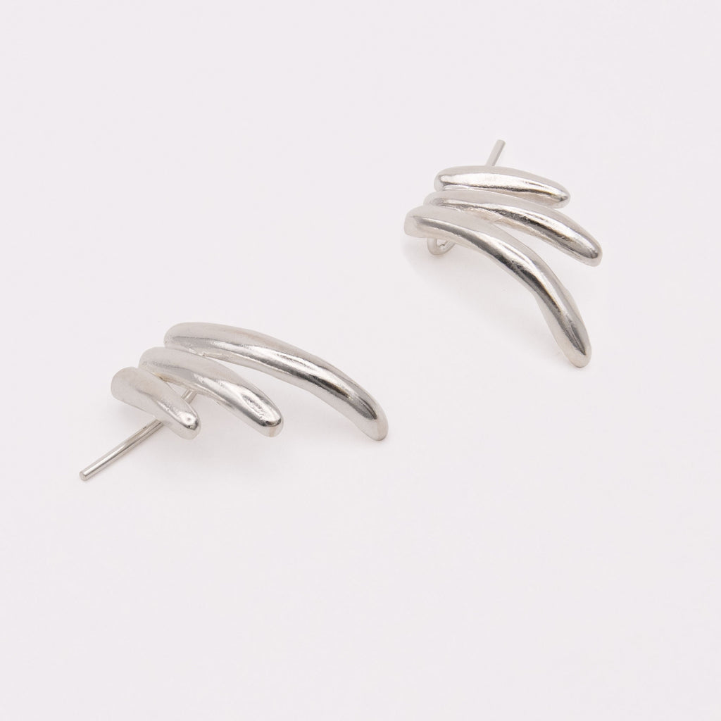 Selva Silver Earrings