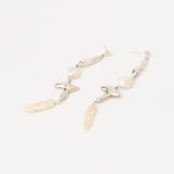 Amuleto Silberohrringe w. Biwa Perlen