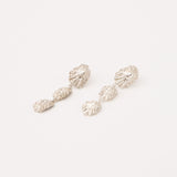 Concha Silver Earrings