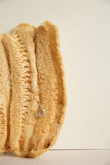 Cord Silver Necklace