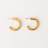 Maresia S Gold Plated hoops