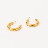 Maresia S Gold Plated hoops