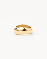 Onda M Gold Plated Ring