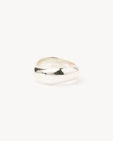 Onda M Silver Ring