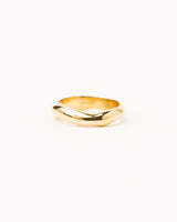 Onda S Gold Plated Ring