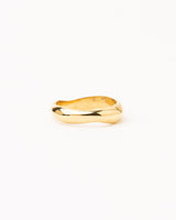 Onda S Gold Plated Ring