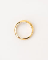 Onda S Gold Plated Ring