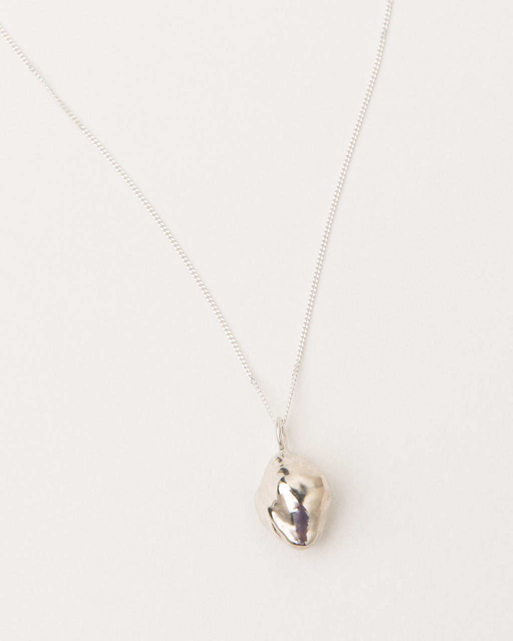 Perola Silver Necklace