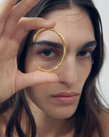 Cumaru Cuff Gold Plated Bangle