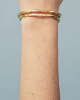 Cumaru Cuff Gold Plated Bangle