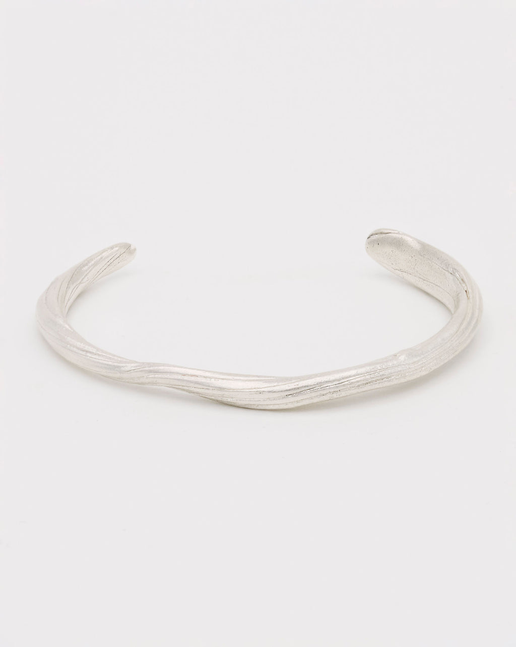 Cumaru Cuff Silver Bangle
