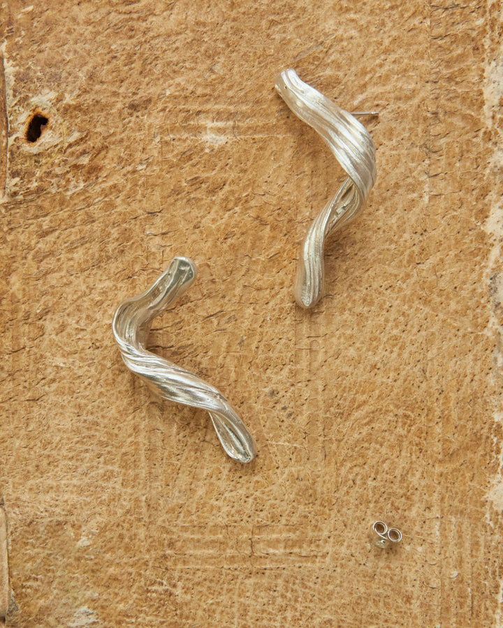 Cumaru Silver Earrings